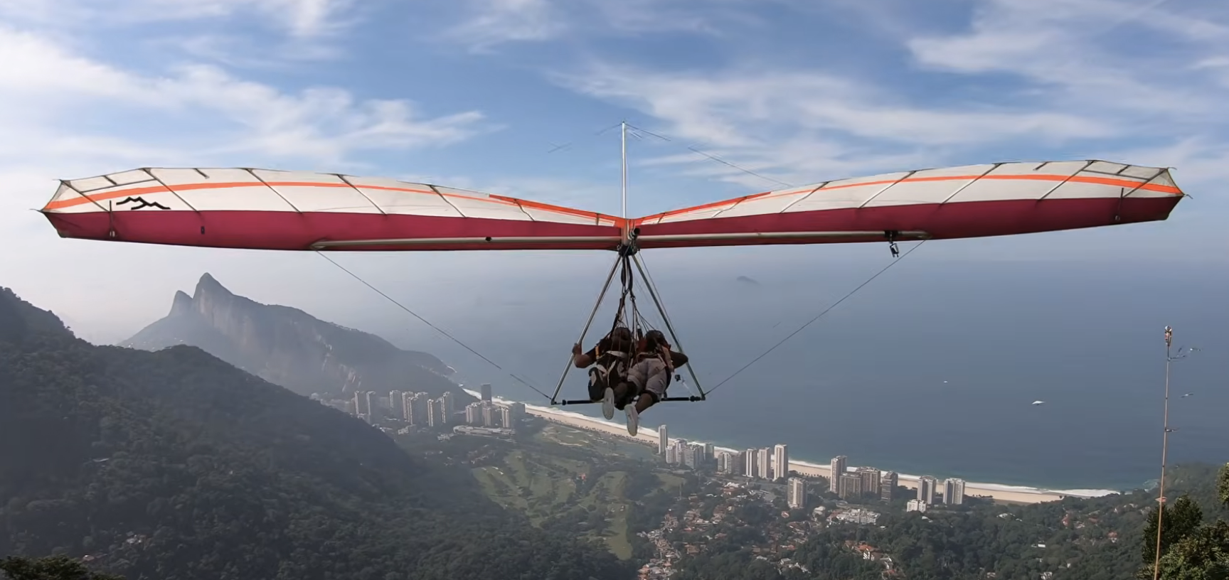 Vuelo en Ala Delta desde Pedra Bonita
