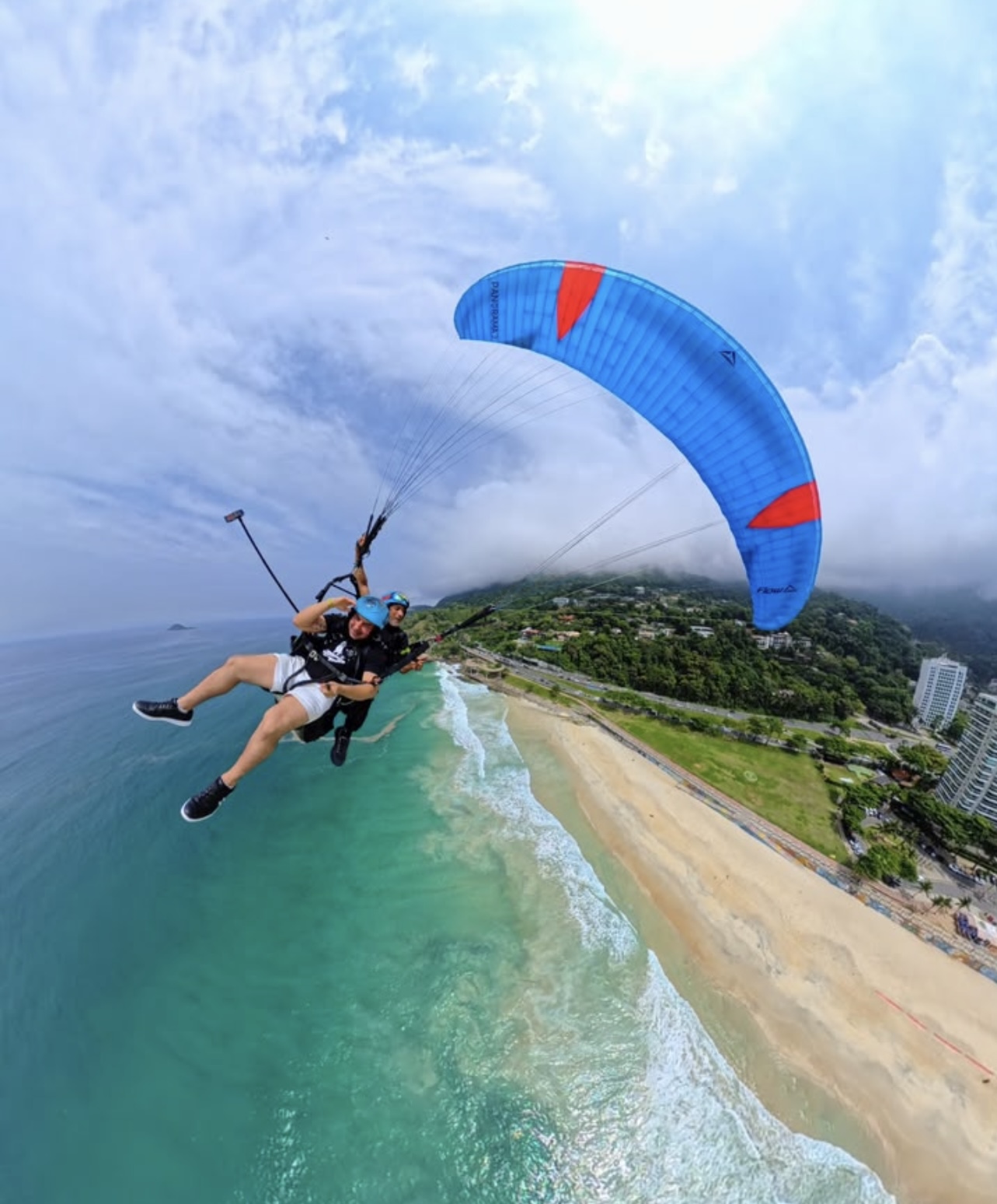 Vuelo en Parapente biplaza desde Pedra Bonita